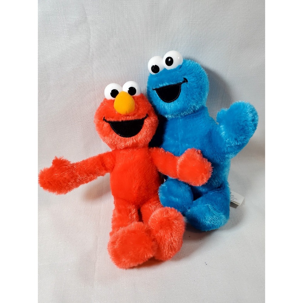 Sesame Street Plush Lot Elmo & Cookie Monster 10" Just Play 2024–2025